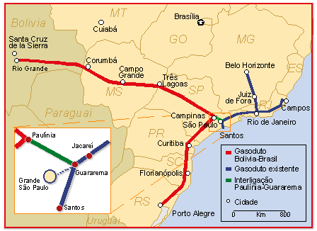 Gasoduto Bolivia Brasil