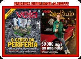 Capas da Revista Veja e Veja São Paulo publicadas em 05 de Novembro de 2013